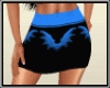 Blue Vampbat Skirt