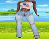 Full USA Jean Outfit