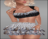 Summer top Frilly Skirt