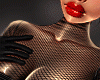 Latex Bloom Black