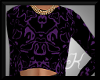 [K} Violet Crop sweater