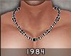 1984 Surf Necklace Black