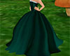 Kids Emerald Green Gown