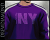 Dd- NY Purple Sweater