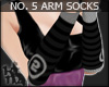 +KM+ No.5 Arm Socks
