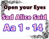 Open your Eyes - Alice