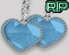 R. Bluesky earrings