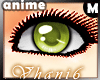 V; Anime I, Lime Green M
