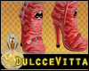 ~DV~Luv Hunter Red Boots