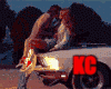 VALENTINE, KISS ON A CAR