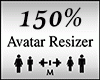 Avatar Scaler 150% Male