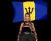 Barbados Flag Animated