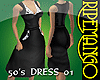 50s Dress Black 01