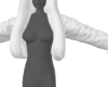 â³. Fur jacket - white