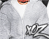 xOz Gray Hoodie