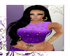 Amethyst Gold Top