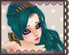 Teal Lydia hair