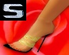 (SSS)sexy heels gold bla