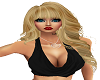 Black Draped Halter Top