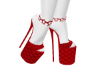 Q - CC HEELS - RED 2OF2