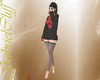 Winter Blck +Red Top Fit