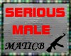 [M]Serious&Cheaper Male