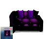 Purple Lit Couch