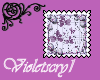 violet stamp