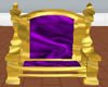 Royal Purple/Gold Throne