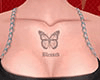 Chest Tattoo Blessed