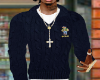 Navy Polo Jacket