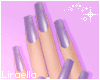 Cute Purple Nails