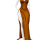 savannah orange gown