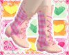[SX]Boots Sweet Pink