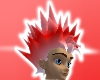 RedWhite Spiked Hair!