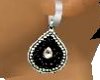 Diamond&Onyx Earrings