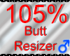 *M* Butt Resizer 105%
