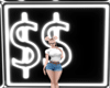 $ dollar sign $ BG