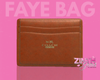 Orange Card Holder