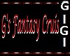 G's Fantasy cruise sign