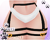 [Pets] Garters | White