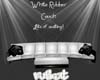 White Rubber Couch