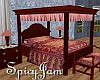 Antique Canopy Bed OR