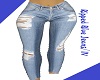 IV/Ripped Blue Jeans  L
