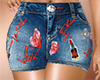 Florida denim shorts