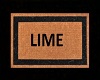 Welcome Mat LIME