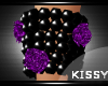 +K+ Rose Bracelet Purple