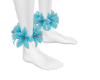 BLUE HAWAIIAN FLWR ANKLE