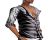 Open Dark Shirt
