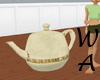 Antique Crazed Teapot